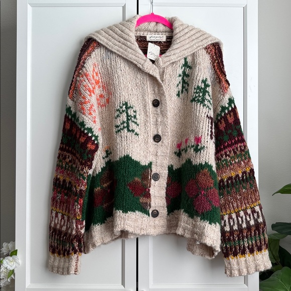 NWT Free People Wonderland SoftSpun Cardi, XS - Picture 4 of 8